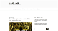 Desktop Screenshot of clubjade.net